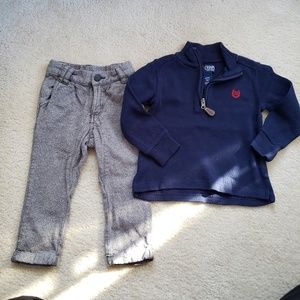 Chaps 2 pc preppy outfit